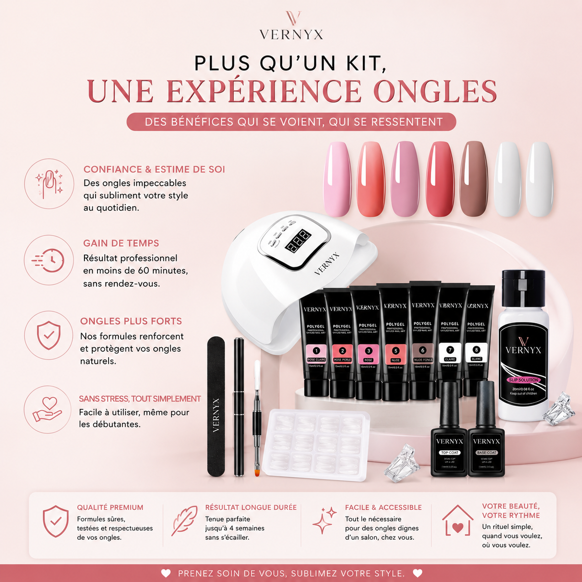 Kit Manucure Gel Vernyx — 3