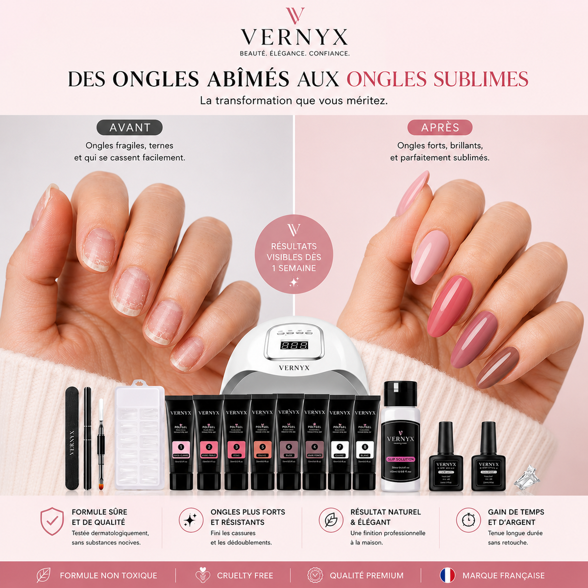 Kit Manucure Gel Vernyx — 2